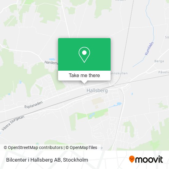 Bilcenter i Hallsberg AB map