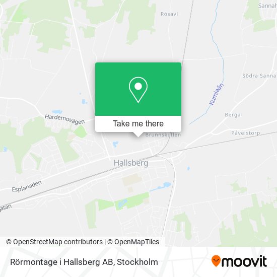 Rörmontage i Hallsberg AB map