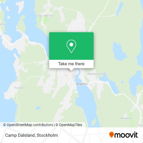 Camp Dalsland map