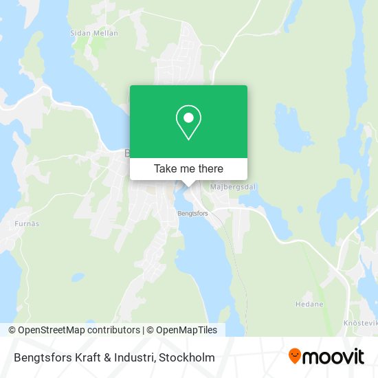 Bengtsfors Kraft & Industri map