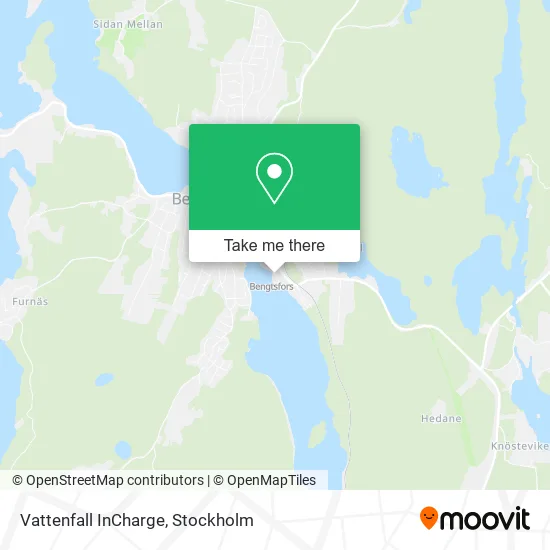Vattenfall InCharge map