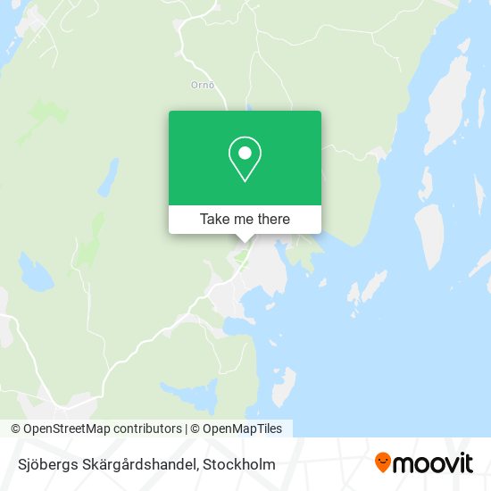 Sjöbergs Skärgårdshandel map
