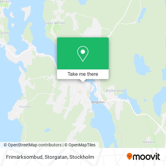 Frimärksombud, Storgatan map