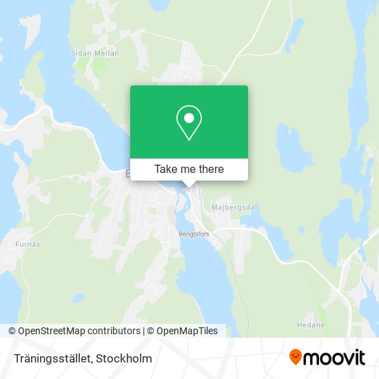 Träningsstället map