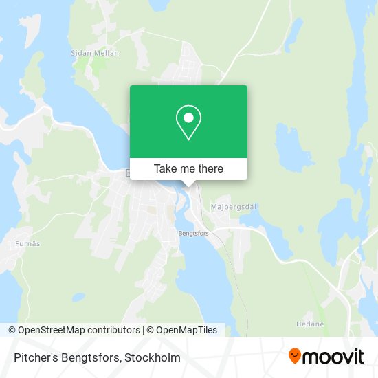 Pitcher's Bengtsfors map