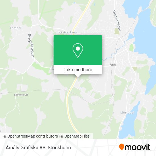 Åmåls Grafiska AB map