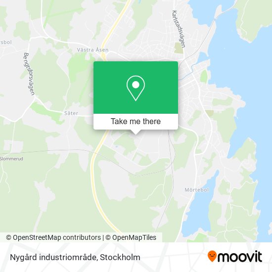 Nygård industriområde map