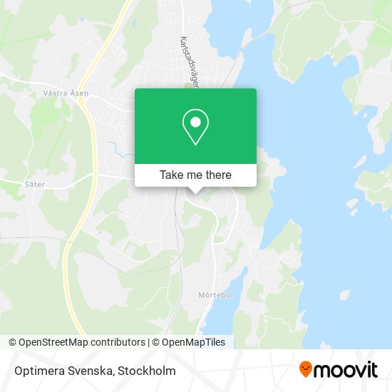 Optimera Svenska map