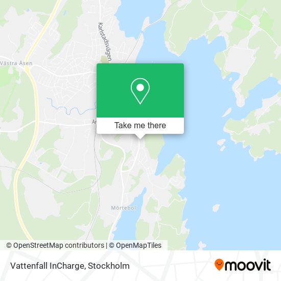 Vattenfall InCharge map