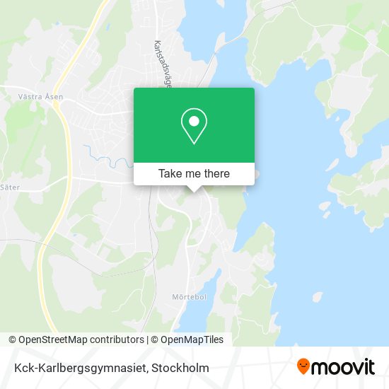 Kck-Karlbergsgymnasiet map