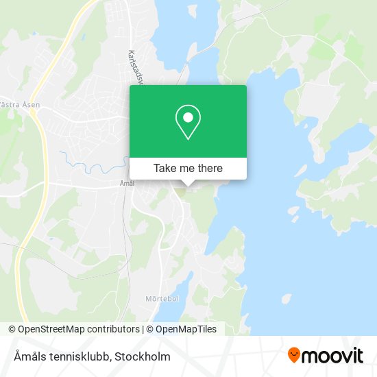 Åmåls tennisklubb map