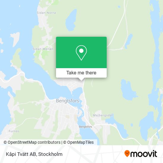 Kåpi Tvätt AB map
