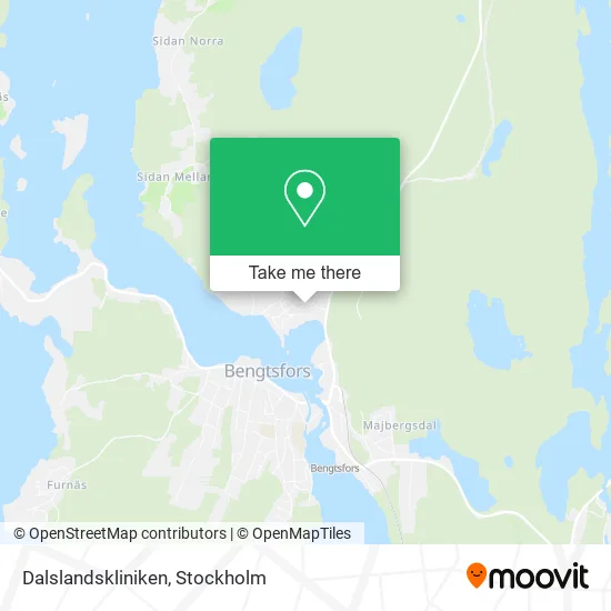 Dalslandskliniken map