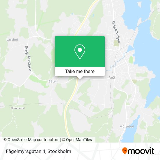 Fågelmyrsgatan 4 map