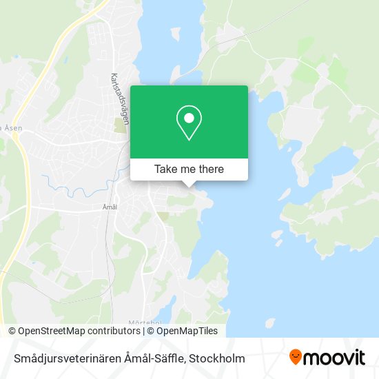 Smådjursveterinären Åmål-Säffle map