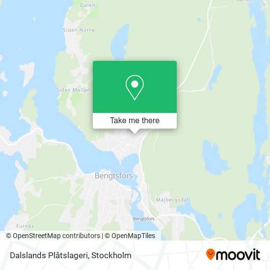 Dalslands Plåtslageri map