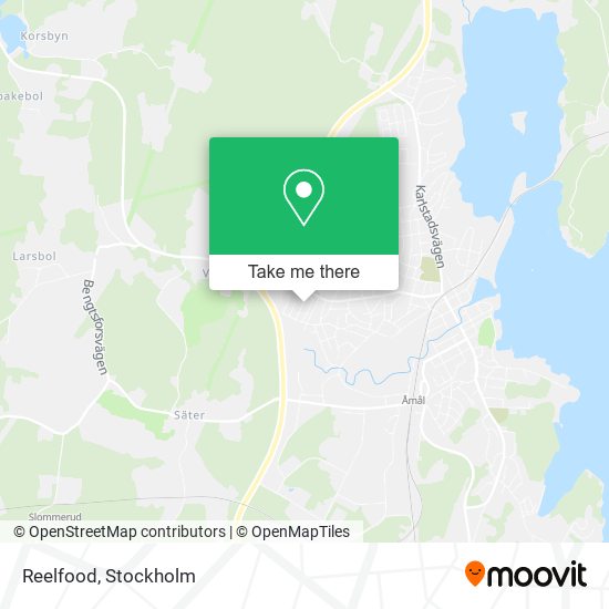 Reelfood map