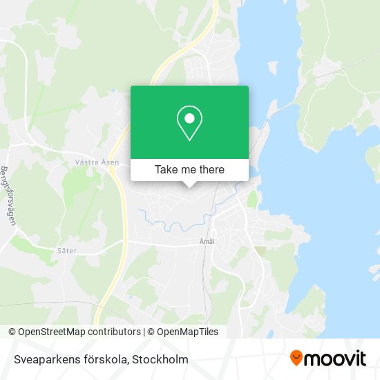 Sveaparkens förskola map