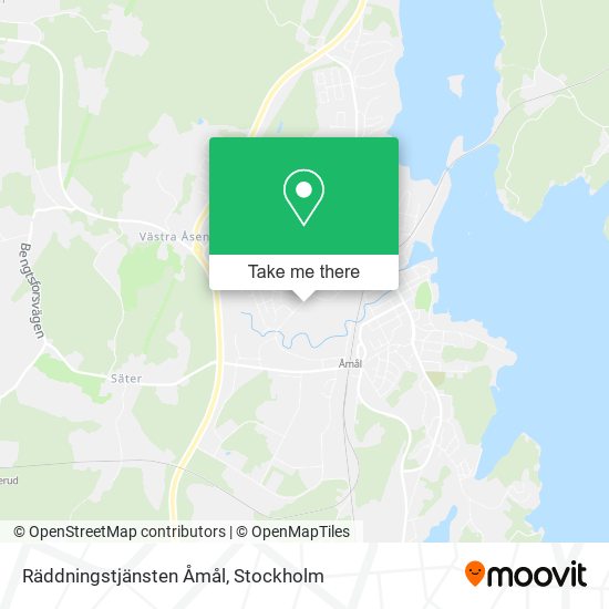 Räddningstjänsten Åmål map