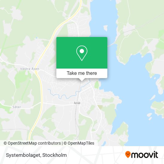 Systembolaget map