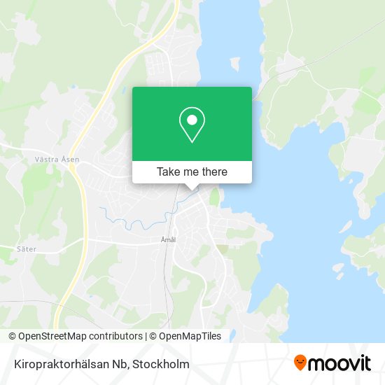 Kiropraktorhälsan Nb map