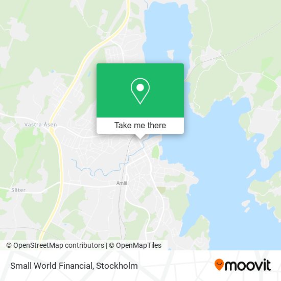 Small World Financial map
