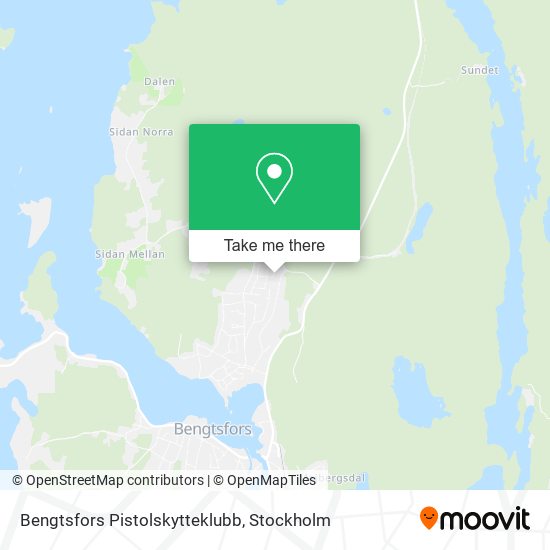 Bengtsfors Pistolskytteklubb map