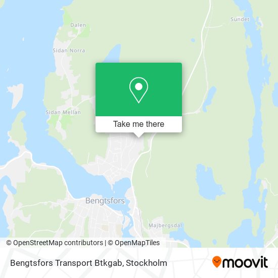 Bengtsfors Transport Btkgab map