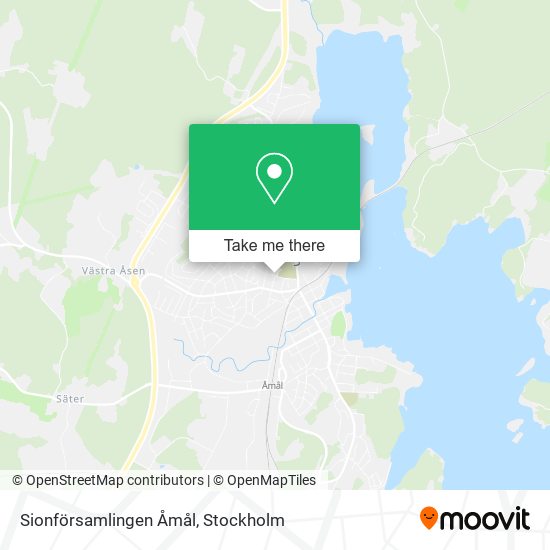 Sionförsamlingen Åmål map