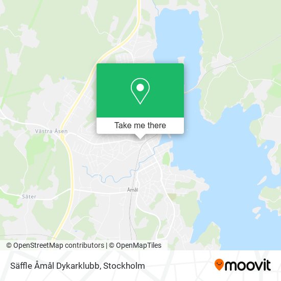 Säffle Åmål Dykarklubb map