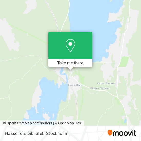 Hasselfors bibliotek map