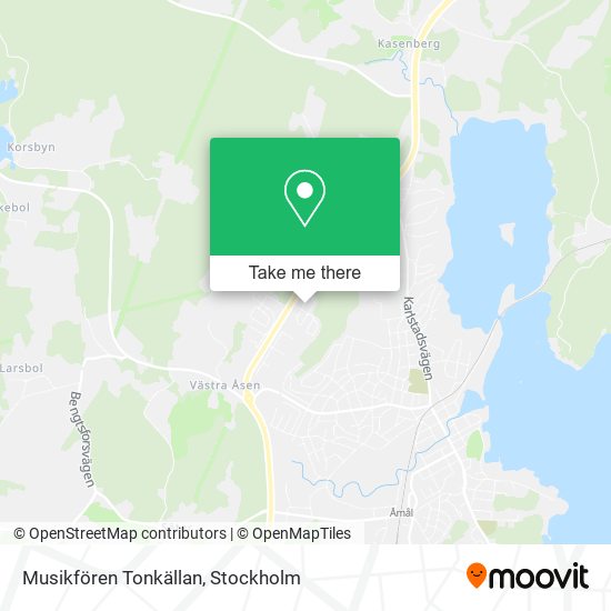 Musikfören Tonkällan map