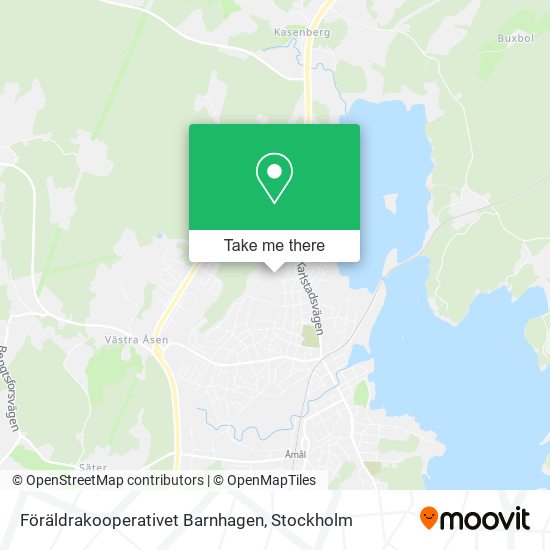 Föräldrakooperativet Barnhagen map