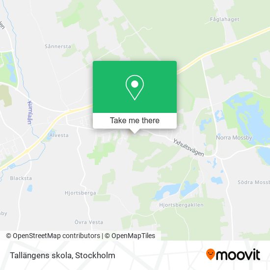 Tallängens skola map