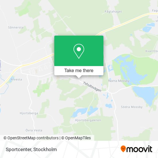 Sportcenter map