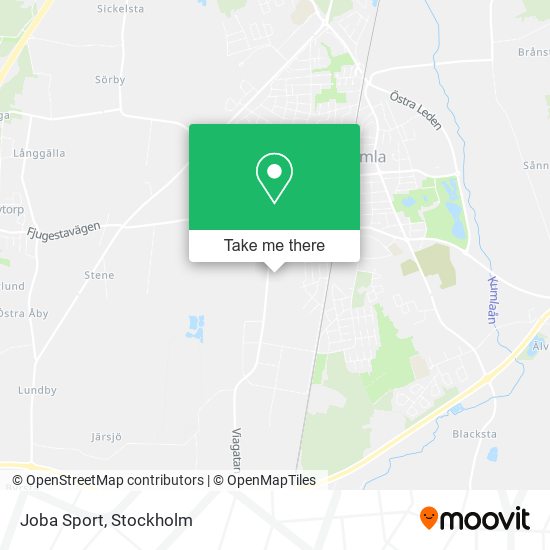 Joba Sport map