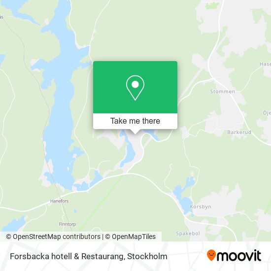 Forsbacka hotell & Restaurang map