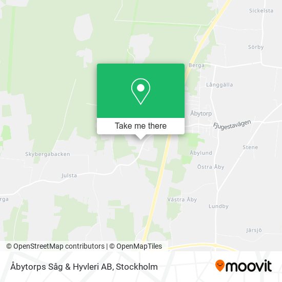 Åbytorps Såg & Hyvleri AB map