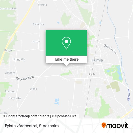 Fylsta vårdcentral map
