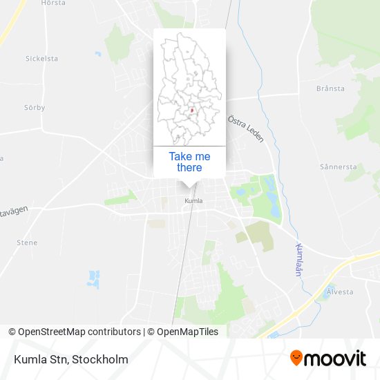 Kumla Stn map