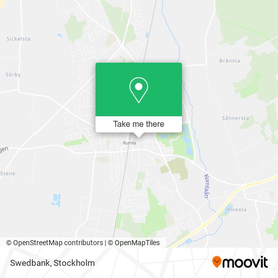 Swedbank map