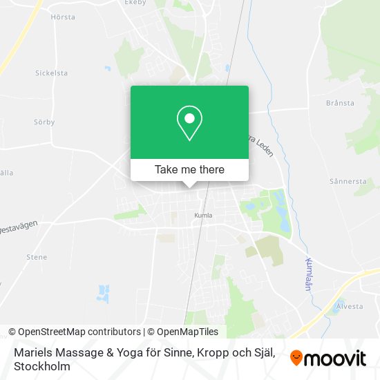 Mariels Massage & Yoga för Sinne, Kropp och Själ map