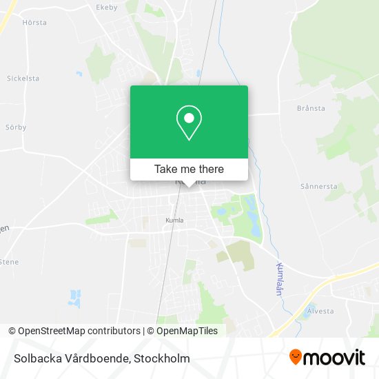 Solbacka Vårdboende map