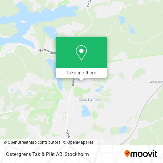 Östergrens Tak & Plåt AB map