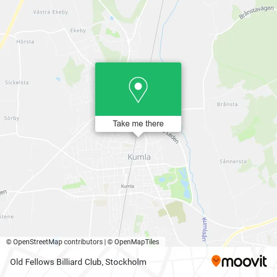 Old Fellows Billiard Club map