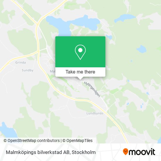 Malmköpings bilverkstad AB map