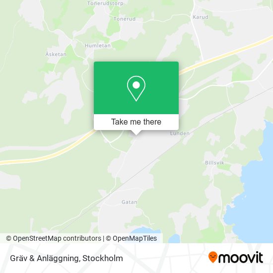 Gräv & Anläggning map
