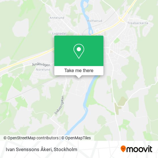 Ivan Svenssons Åkeri map