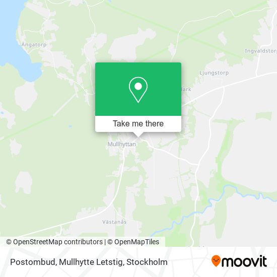 Postombud, Mullhytte Letstig map