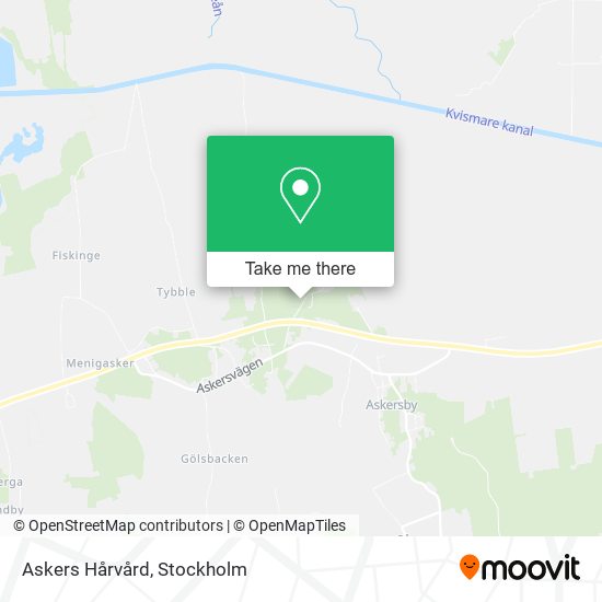 Askers Hårvård map